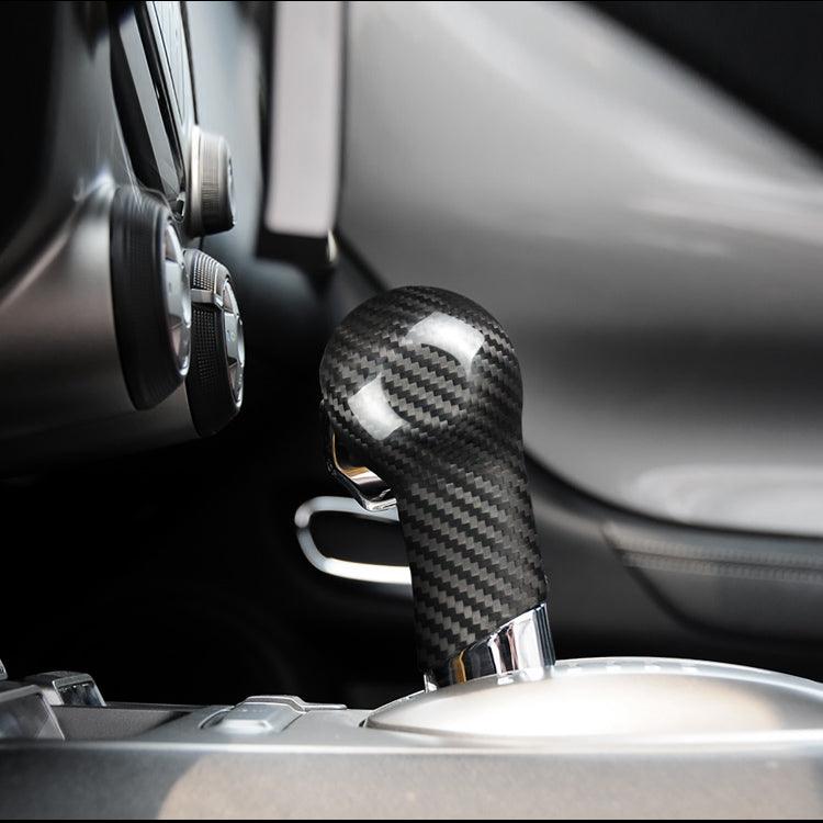 2010-2015 Camaro Carbon Fiber Gear Shift Knob Trim