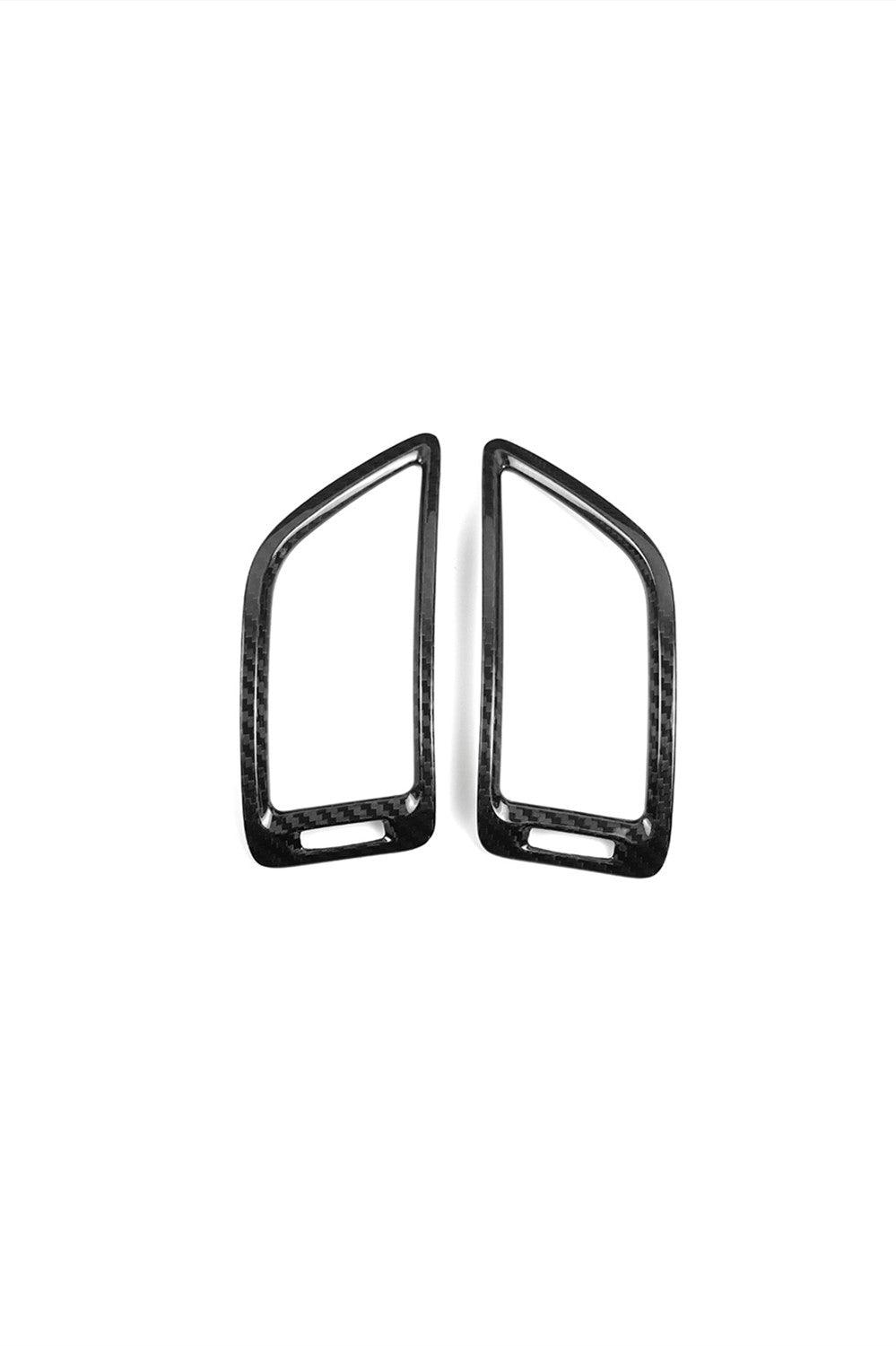 2013-2022 Q50/2016-2022 Q60 Carbon Fiber Interior Both Sides Air Outlet Trim Covers - Xorient Carbon Fiber