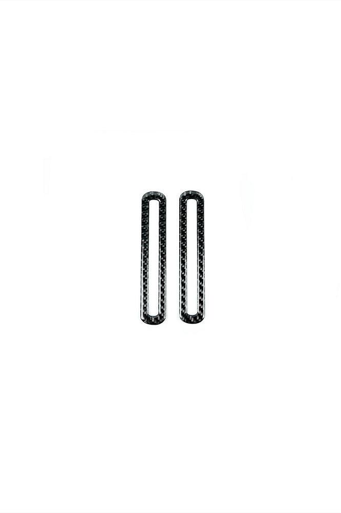 2015-2023 Mustang Carbon FIber Door AC Outlet Trim Overlays - Xorient Carbon Fiber