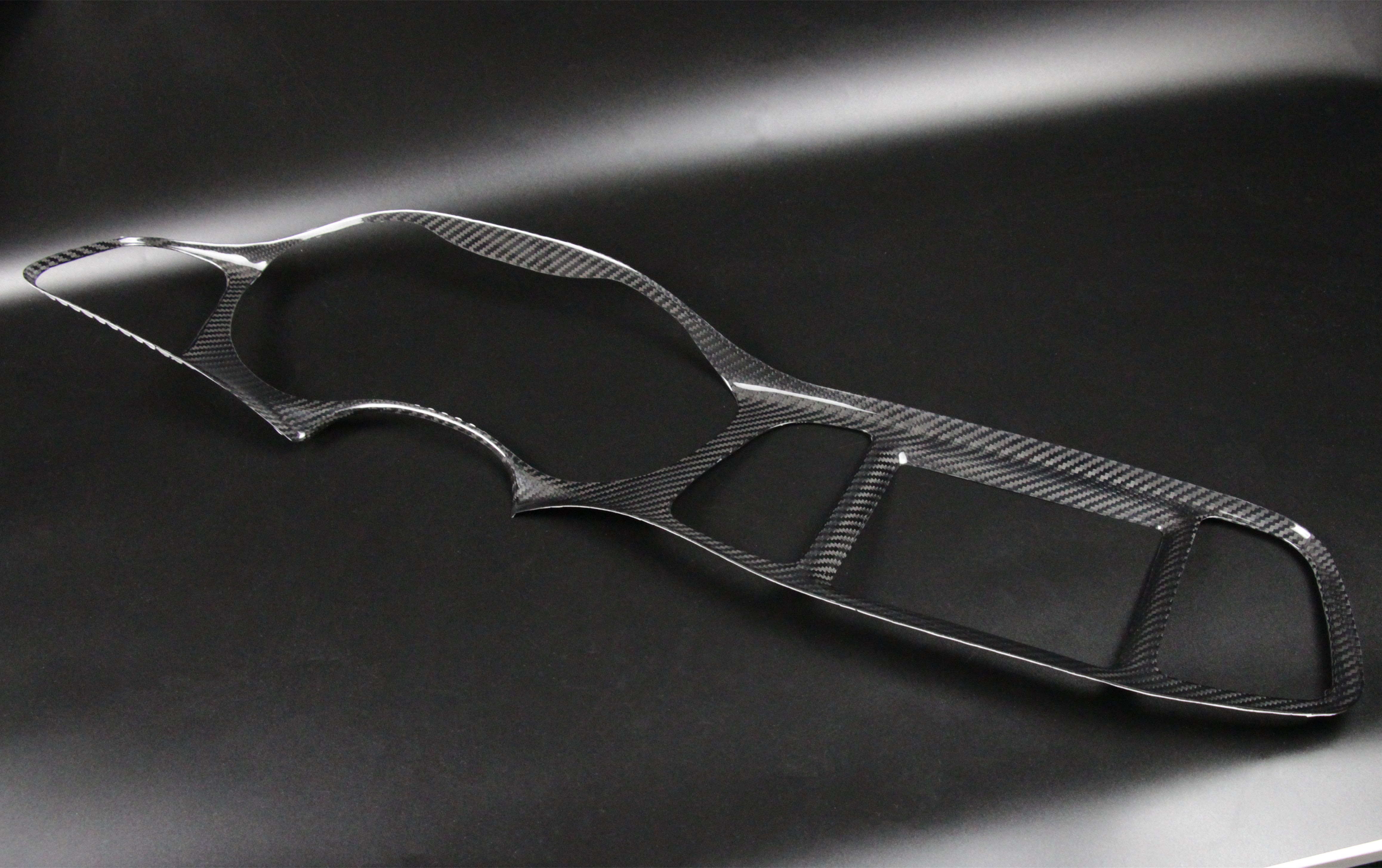 2015-2023 Dodge Challenger Carbon Fiber Interior Dashboard Trim Cover