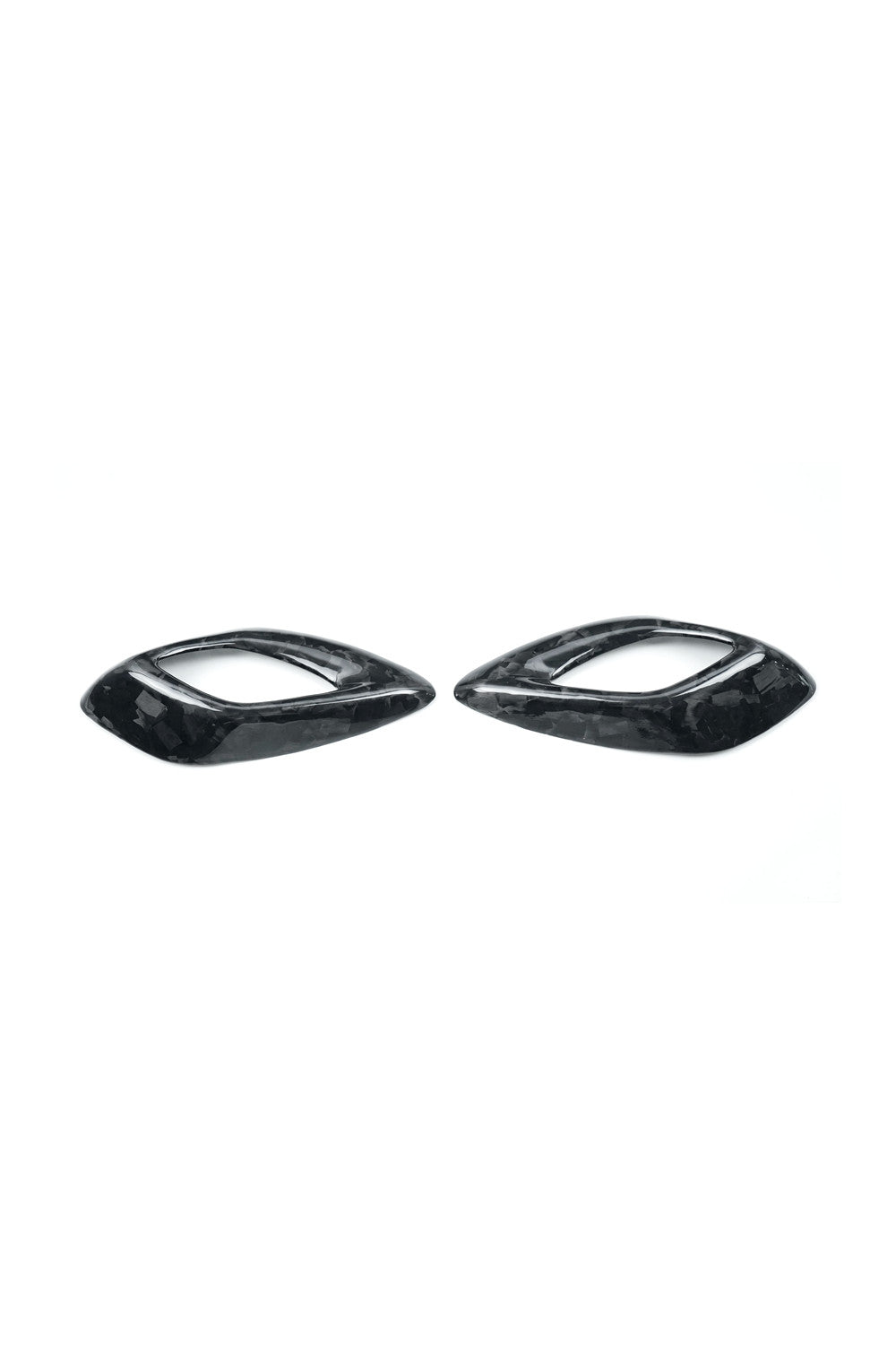 2016-2023 Camaro aftermarket parts Carbon Fiber Interior Door Handles Chrome Delete Trim Covers-forged carbon fiber