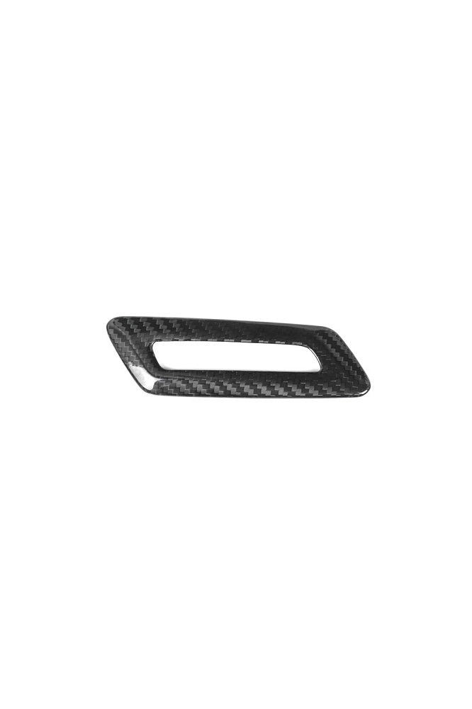 2016-2023 Camaro Carbon Fiber Interior Memory Seat Control Trim Cover-black