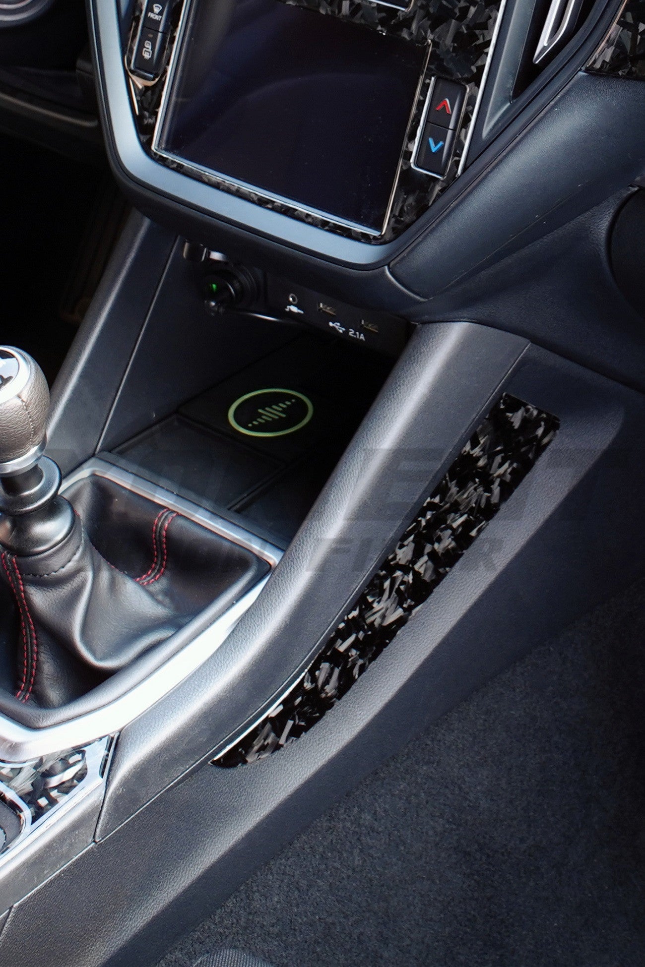 2022+ Subaru WRX Carbon Fiber Side Center Console Trims forged