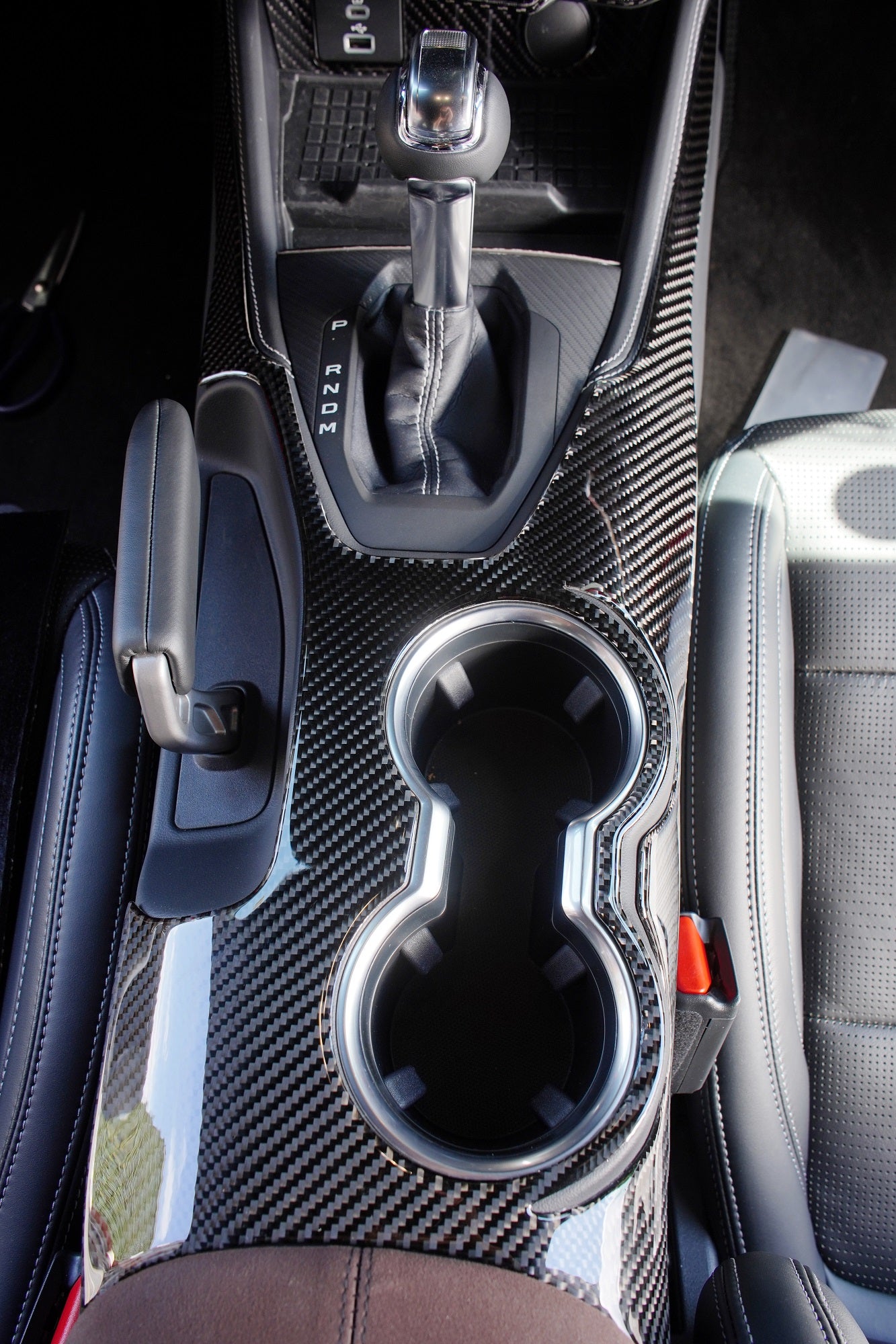 2024 Ford Mustang S650 Soft Carbon Fiber Center Console trim