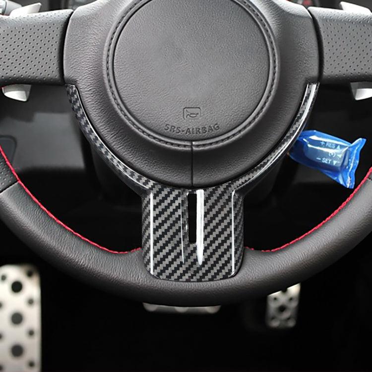 2012-2016 Subaru BRZ/Toyota 86 Carbon Fiber Steering Wheel Trim Cover - Xorient Carbon Fiber