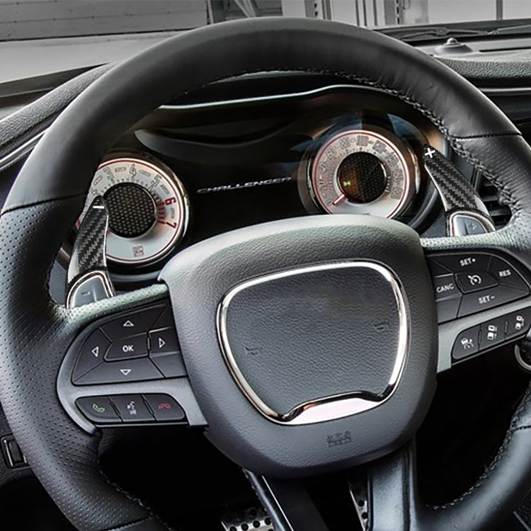 Carbon Fiber Paddle Shifter Extensions For Dodge Challenger/SRT dodge durango parts