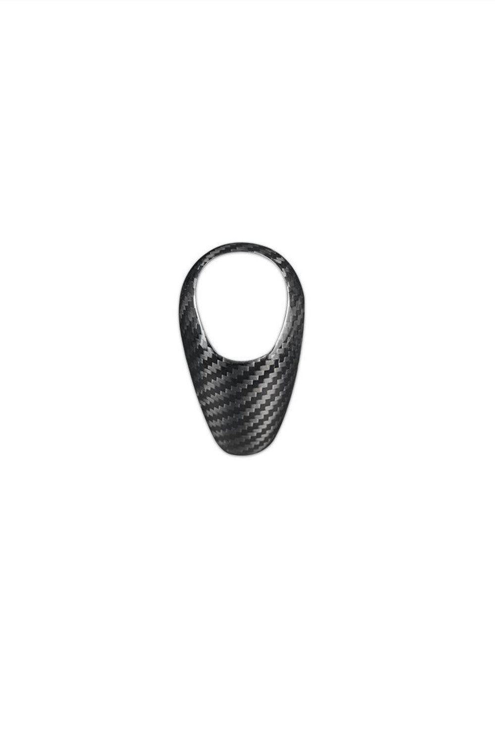 BMW M Carbon Fiber Interior Gear Shift Knob Trim Cover Black