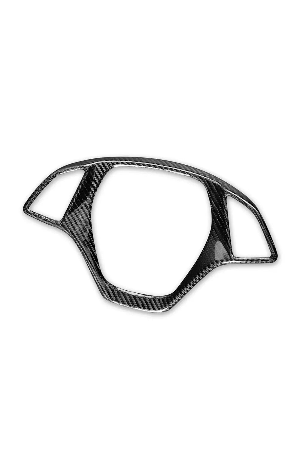 Carbon Fiber Steering Wheel Cover Trim For 14-19 C7 Corvette