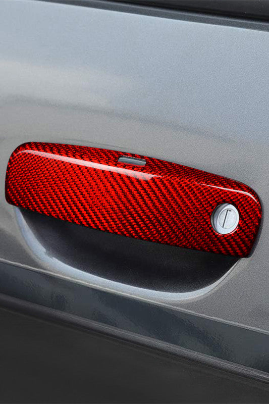 2015-2023 Dodge Charger/Challenger Real Carbon Fiber Door Handle Covers