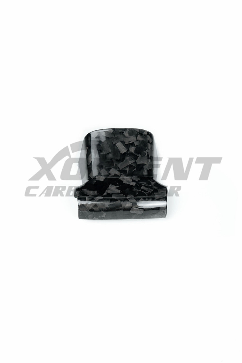 FIAT 500 ABARTH Carbon Fiber Steering Wheel Trim-forged carbon