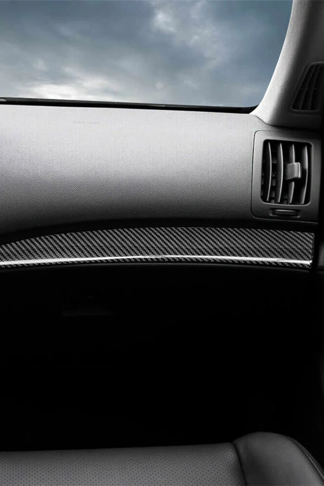 Infiniti G37/G25 Dry Carbon Fiber Passenger Panel Trim Cover