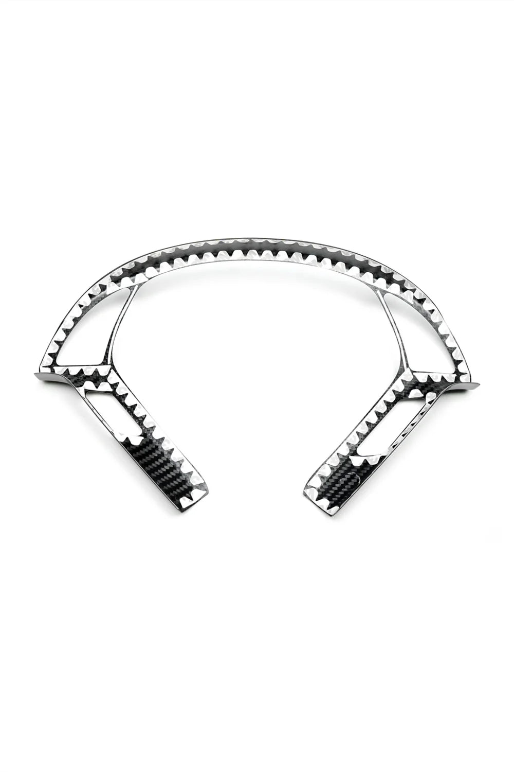 Infiniti G37 Steering Wheel Frame Cover-Dry Carbon Fiber