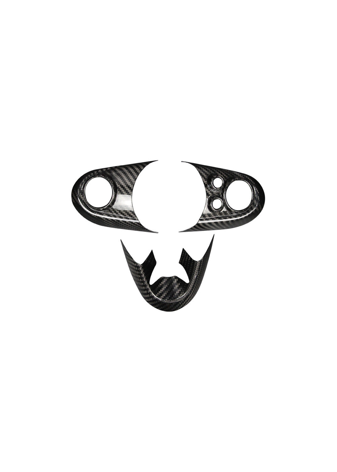 Simply Wheel Trim Cover Chromia Silver Carbon 15″ Set Of 4 – The Urban Company