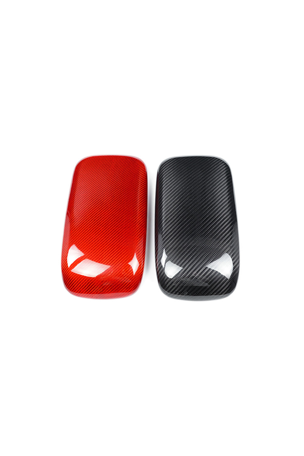 Mini Countryman F60 2017-2022 Carbon Fiber Interior Armrest Trim Cover Black