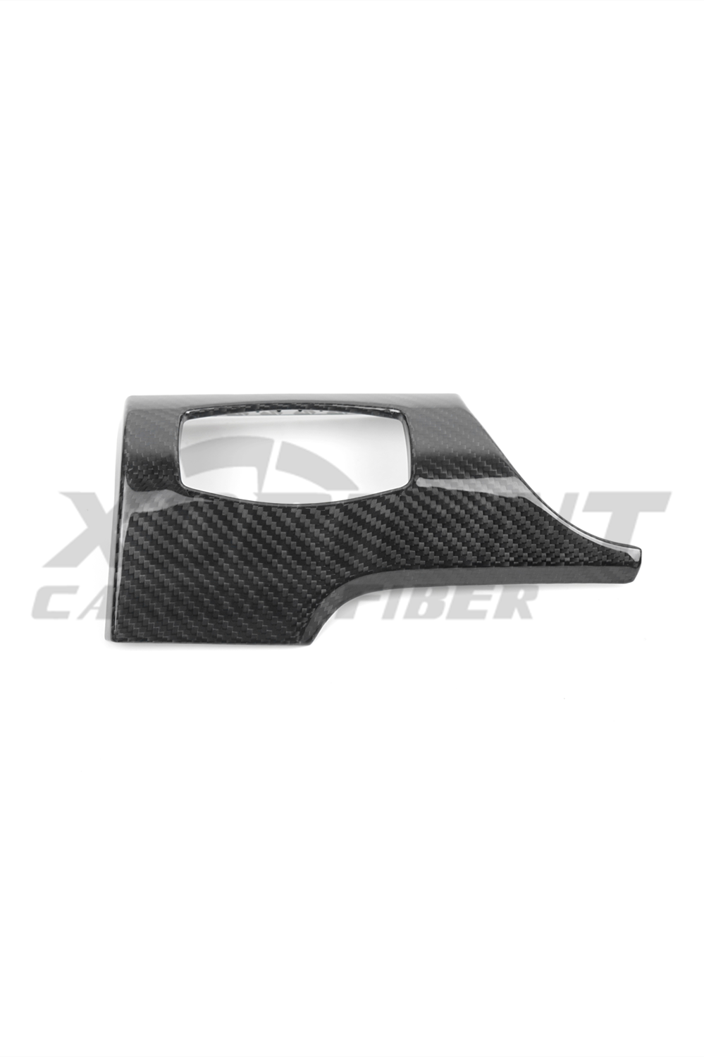 Mustang 2015+ Carbon Fiber Interior Dashboard Headlight Trim Cover-black