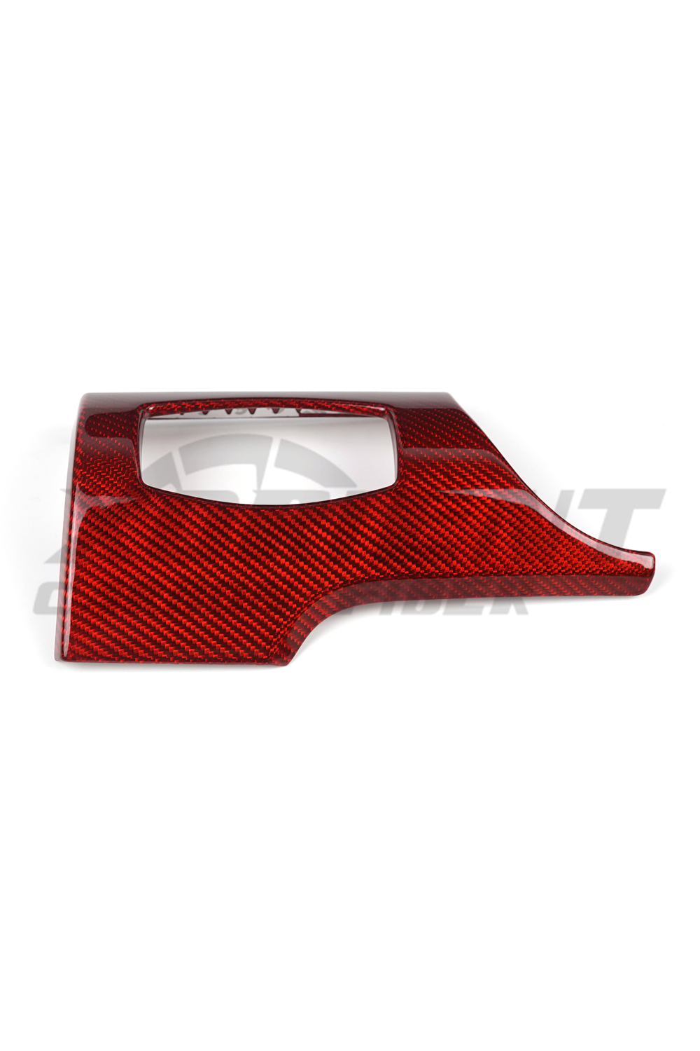 Mustang 2015+ Carbon Fiber Interior Dashboard Headlight Trim Cover-red