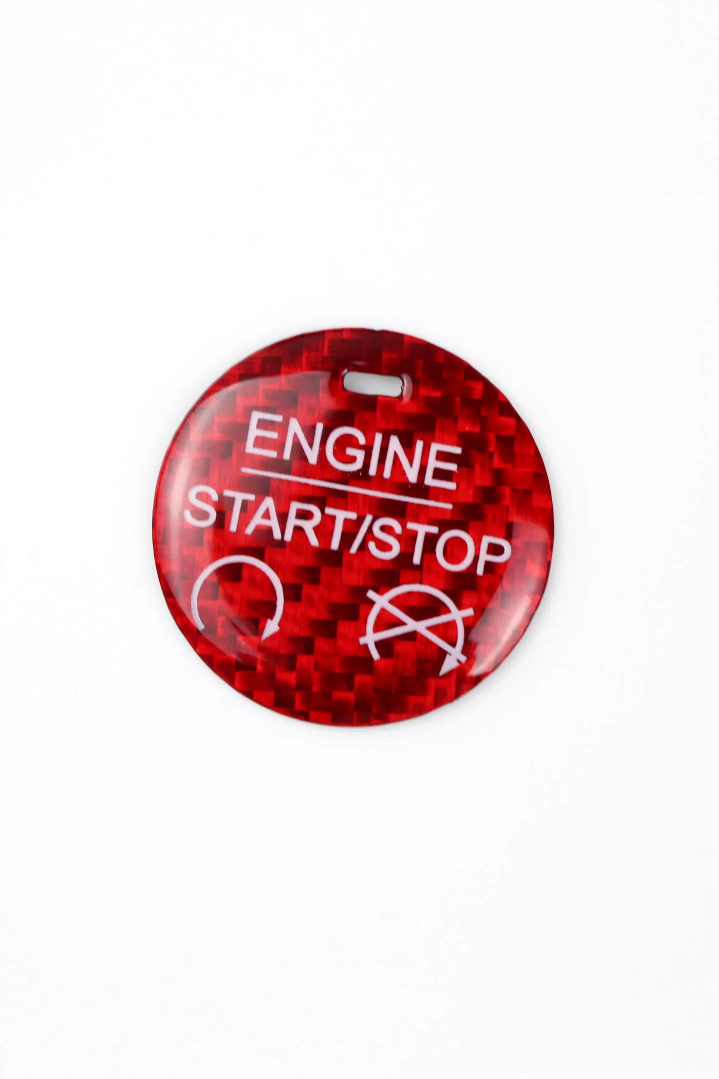 Mustang 2015+ Carbon Fiber Start Stop Button Cover