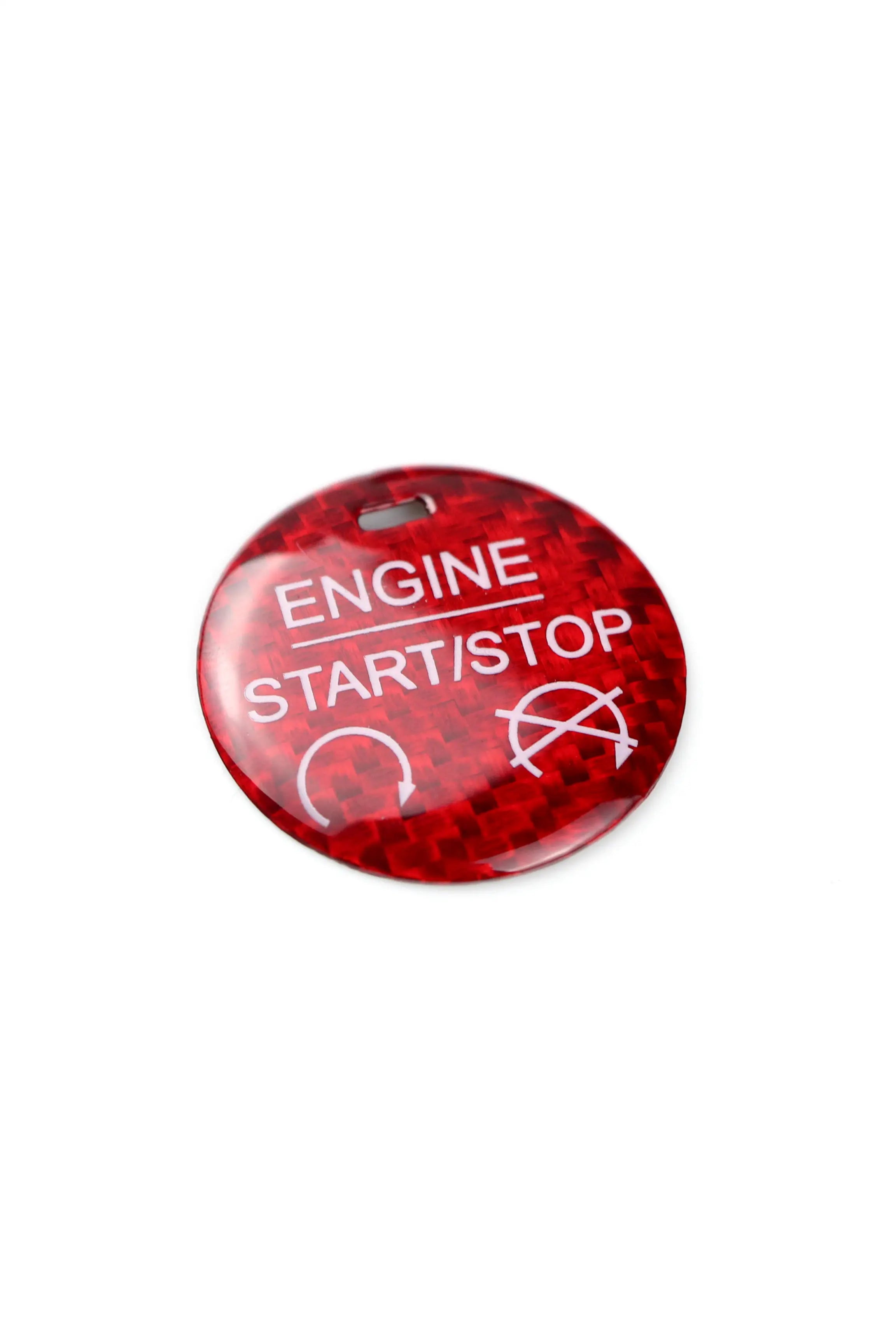 Mustang 2015+ Carbon Fiber Start Stop Button Cover