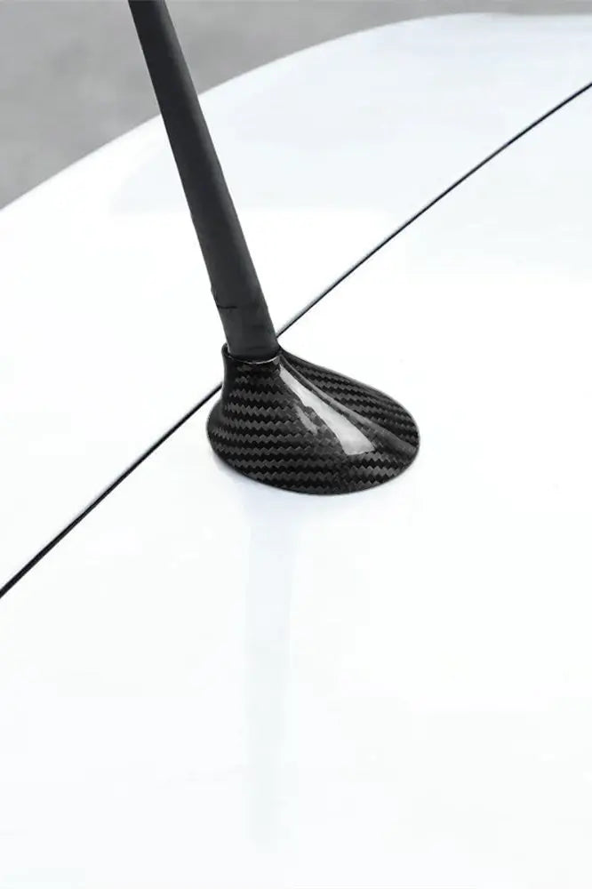 Fiat 500 Abarth 595 695 Carbon Fiber Antenna Cover Shark Fin