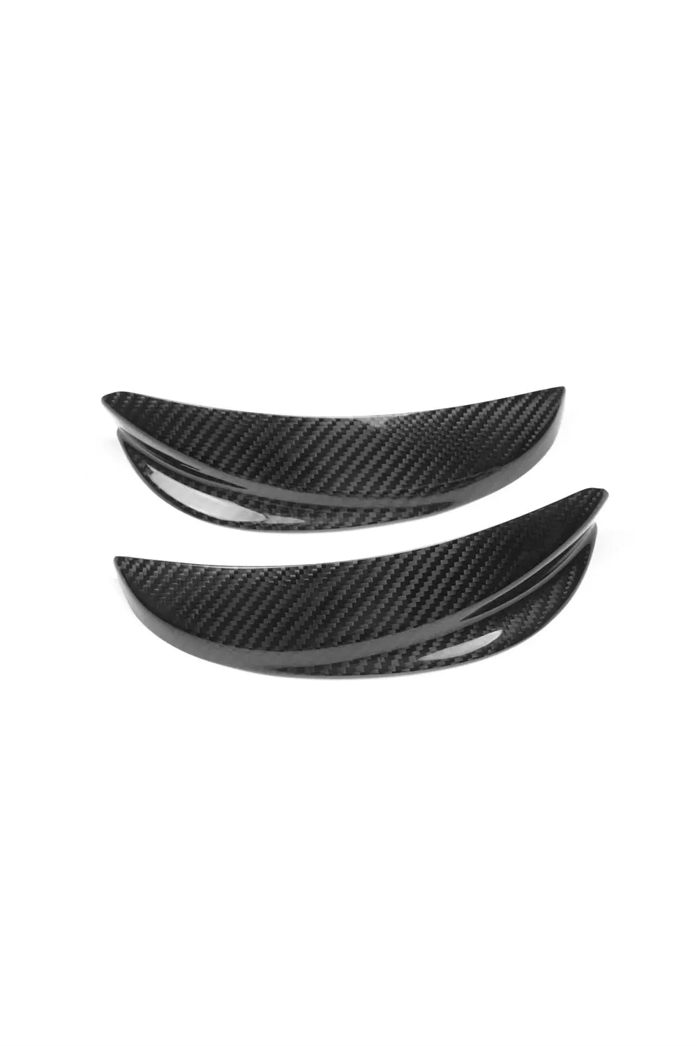 Fiat 500 Abarth 595 695 Real Carbon Fiber Eyebrows Trim Cover