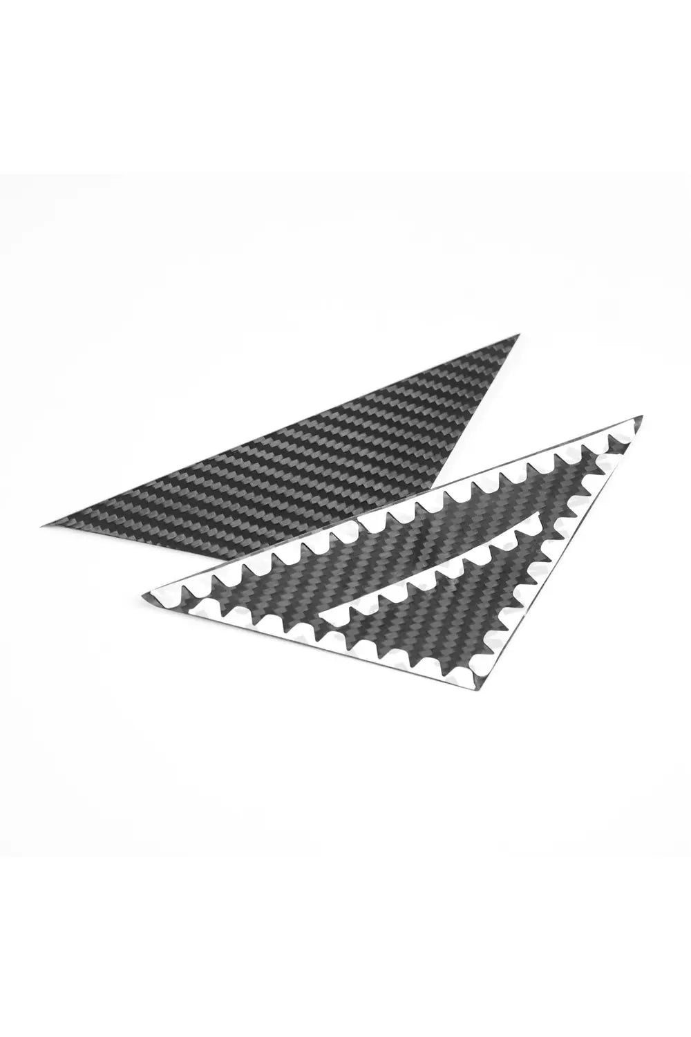 Fiat 500 Abarth Carbon Fiber Pillar Trim-6 PCS KIT