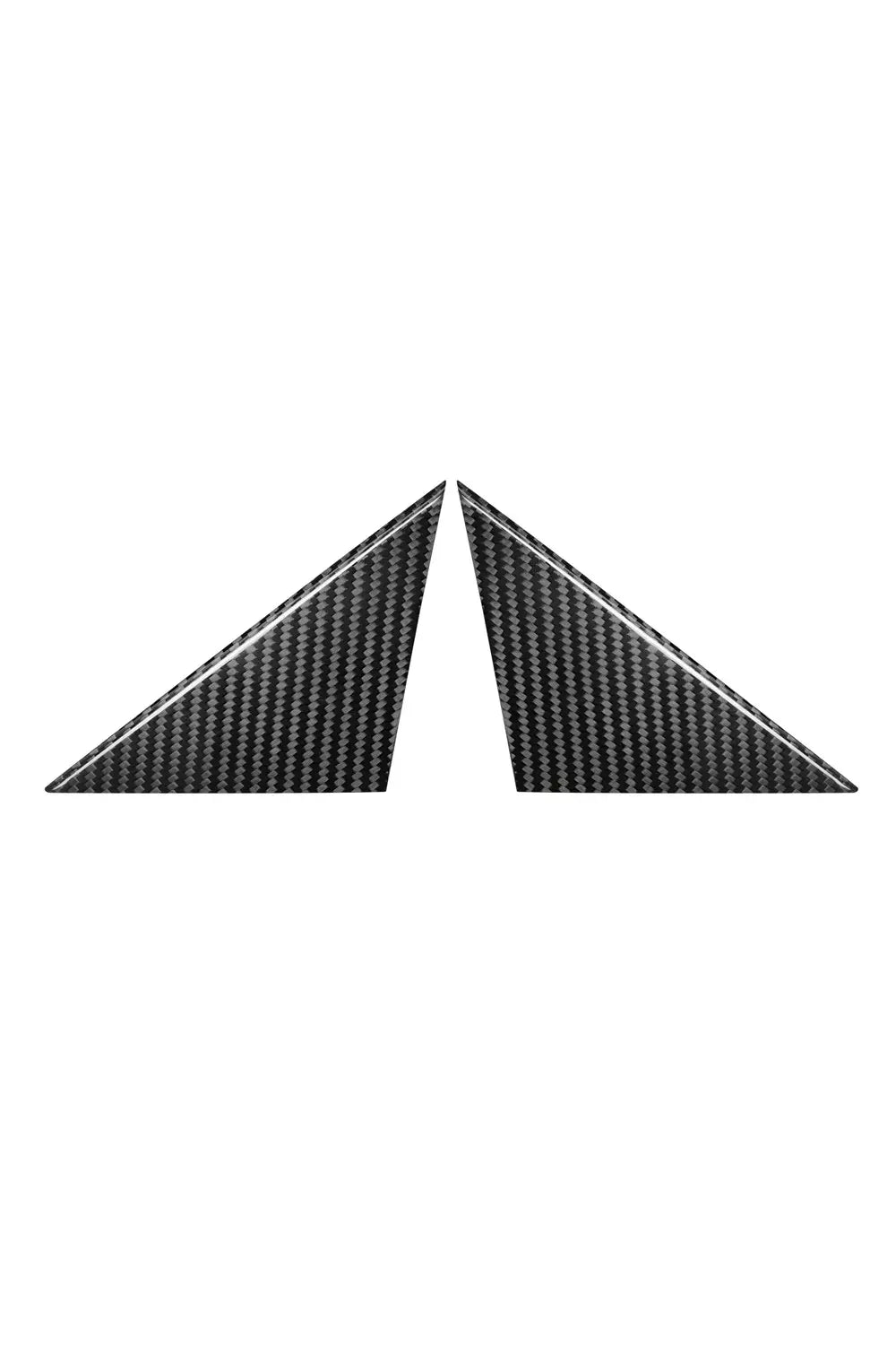 Fiat 500 Abarth Carbon Fiber Pillar Trim-6 PCS KIT
