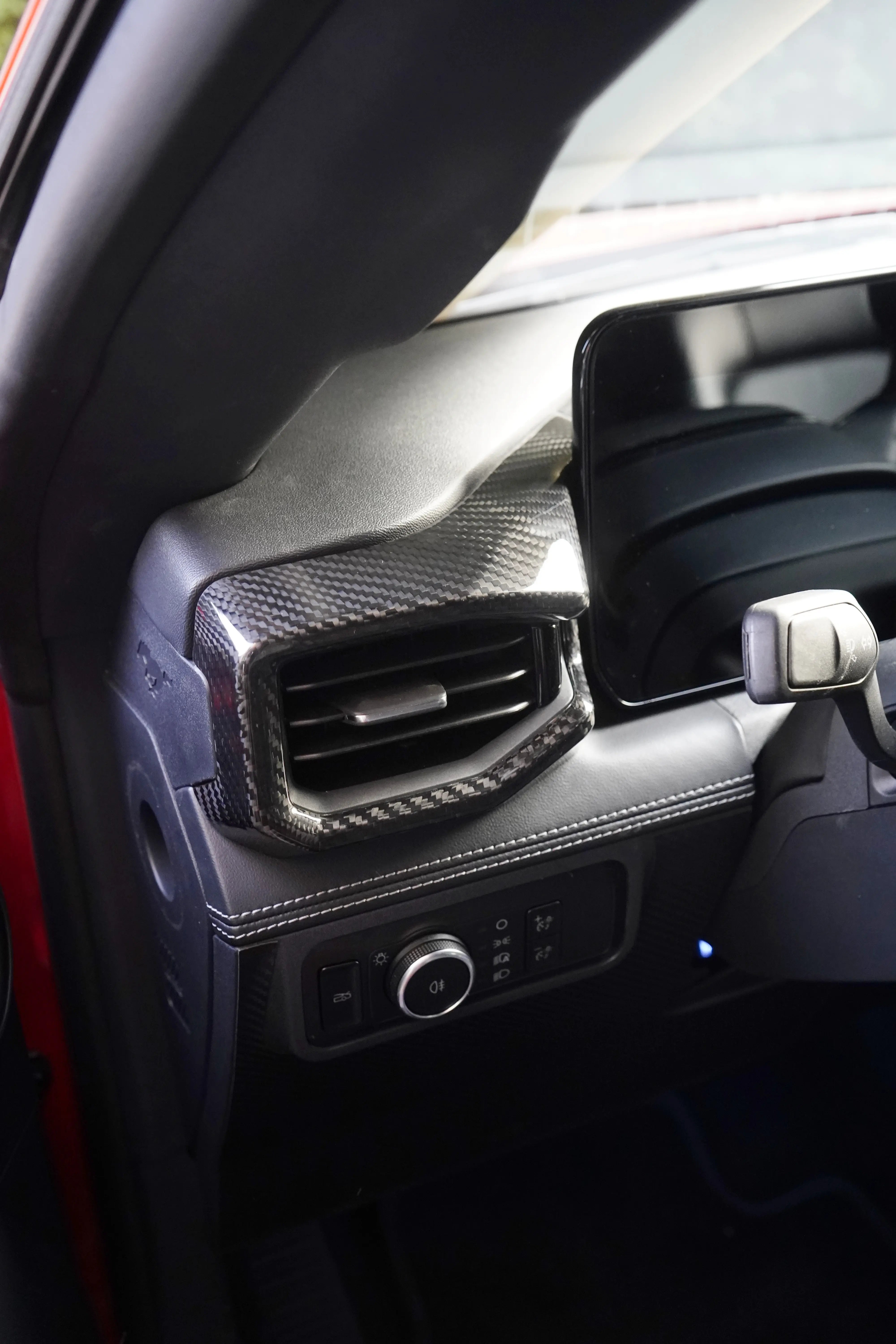 Ford Mustang S650 Carbon Fiber Driver Side Dashboard Trim Cover