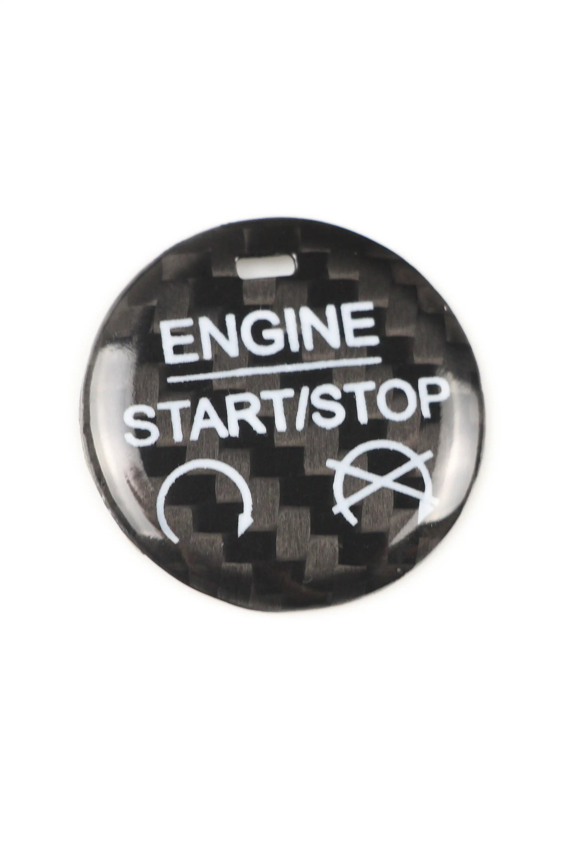 Mustang 2015+ Carbon Fiber Start Stop Button Cover