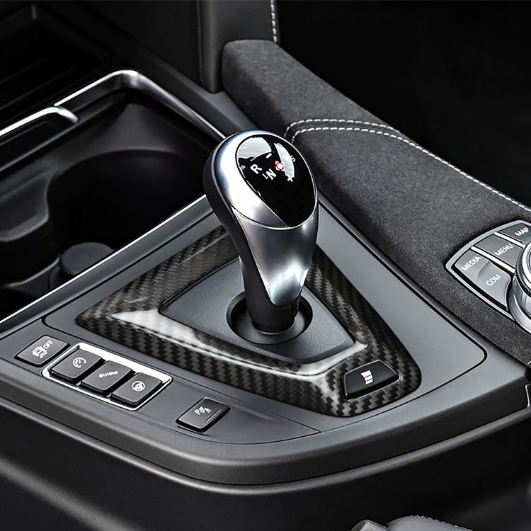 Carbon Fiber Gear Shifter Trims For BMW M