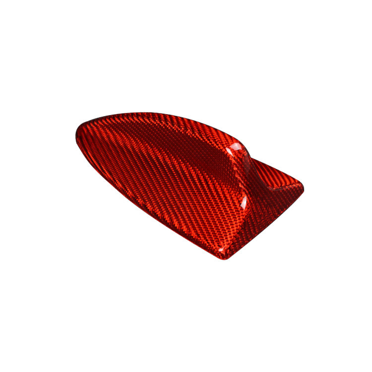 Carbon Fiber Shark Fin Antenna Cover For BMW E90-red