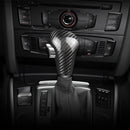 Carbon Fiber Interior Trim Gear Shift Knob Cover For Audi