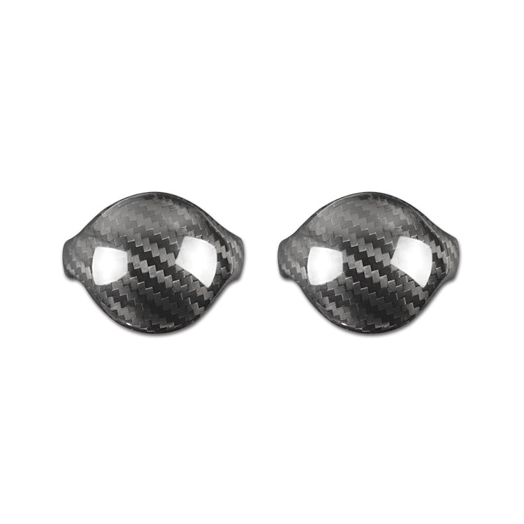 Mustang 2015-2023 Carbon Fiber Shift Knob Trim Cover [2Pcs]