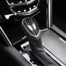 Carbon Fiber Interior Trim Gear Shift Knob Cover For Cadillac XTS