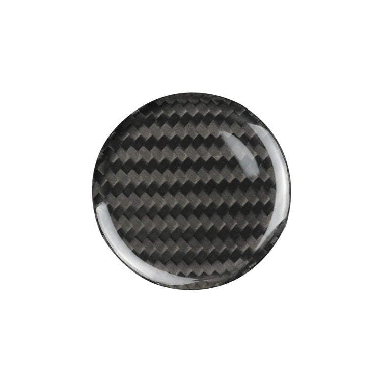 Cadillac Carbon Fiber Interior Trim Multimedia Rotary Button Cover