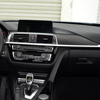 Carbon Fiber Car Dashboard Panel Trim Cover For BMW F30/F32