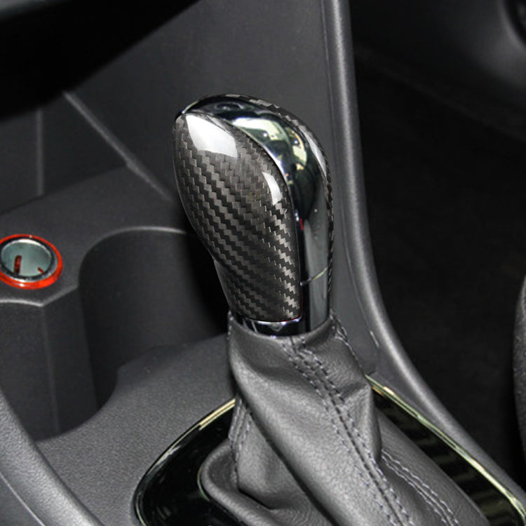 Vw Carbon Fiber Interior Trim Gear Shift Knob Cover