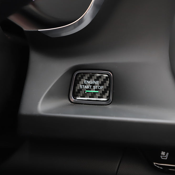 Camaro/Corvette C7 Carbon Fiber Start Stop Button Trim Cover