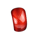 Carbon Fiber Interior Trim Gear Shift Knob Cover For Subaru Forester-red