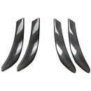 Carbon Fiber Inner Door Handles Trim Cover For BMW 3/4 Series-black