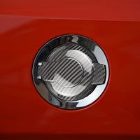 Carbon Fiber Gas Cap Trim Cover For Dodge Challenger/SRT 2015+