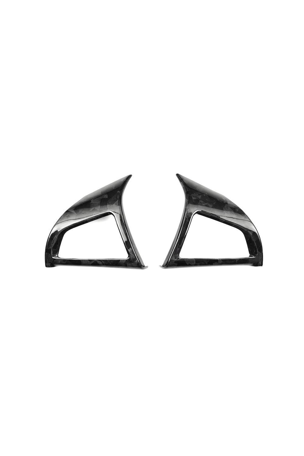 2012-2015 Camaro Carbon Fiber Interior Steering Wheel Trim Covers