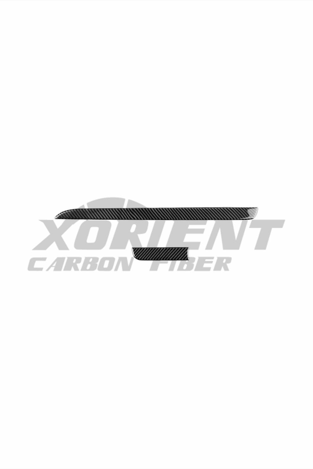 2015-2021 Subaru WRX Carbon Fiber Interior Glove Box Full Strip Trim-black