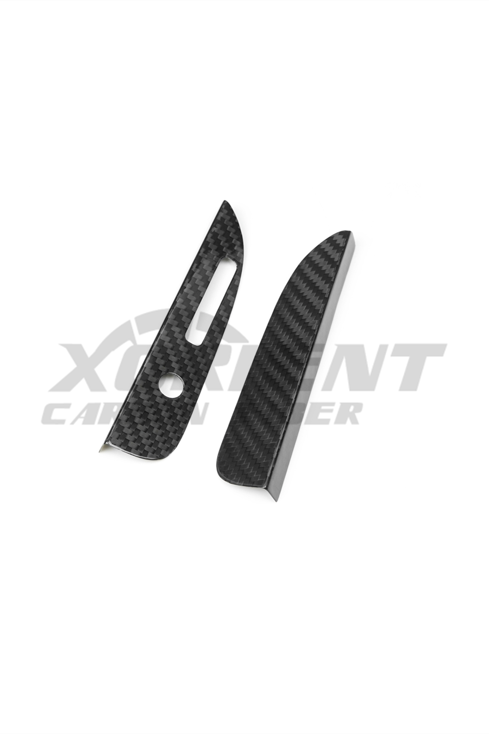 2015-2023 Mustang Carbon Fiber Gear Panel Cover[2pcs]