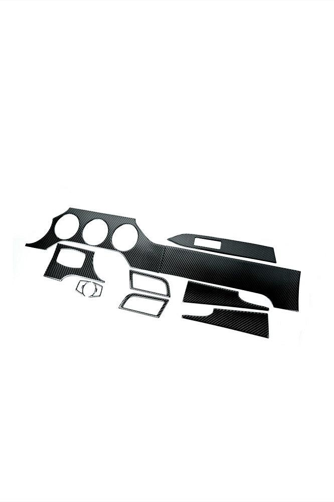 2015-2023 Mustang Carbon Fiber Dash Trim Kit - Xorient Carbon Fiber 