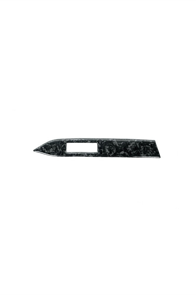 2015-2023 Mustang Carbon Fiber Passenger Dashboard Strip Trim Overlay