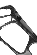 Rivestimento per console centrale interna in fibra di carbonio Dodge Challenger 2015-2023