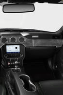Kit di finiture per cruscotto in fibra di carbonio Mustang 2015-2023