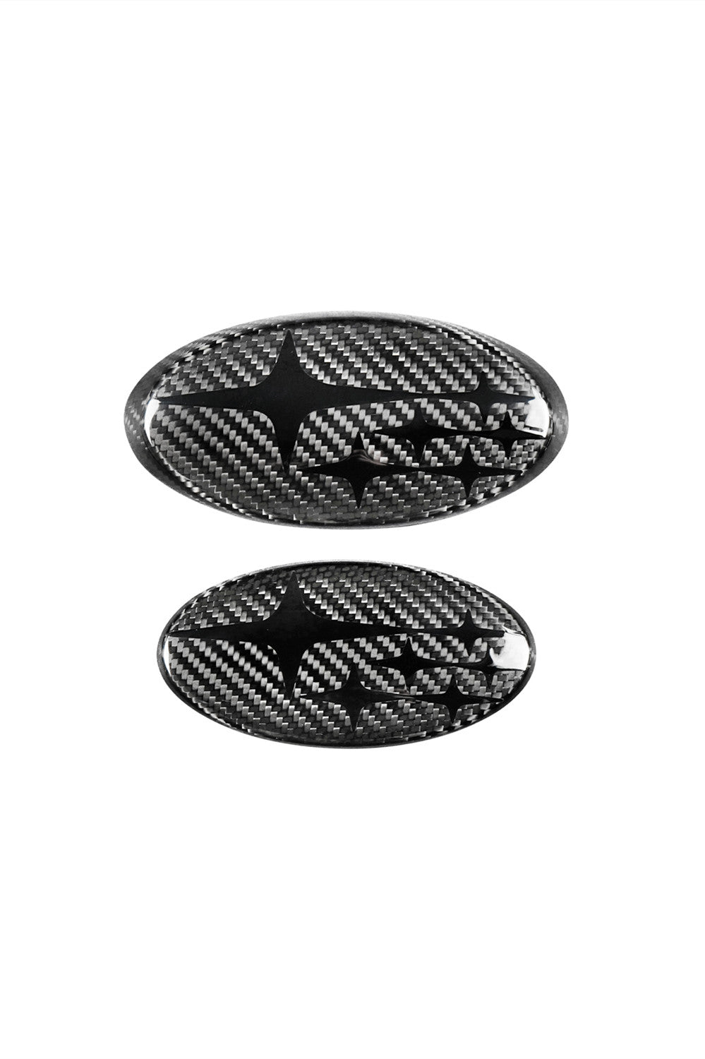 2015-2023 Subaru WRX Carbon Fiber Front And Rear Emblem Trim Cover 18+ CrossTrek,17+ Impreza