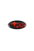 2015-2023 Subaru WRX Carbon Fiber Emblem Trim Cover