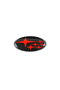 2015-2023 Subaru WRX Carbon Fiber Emblem Trim Cover